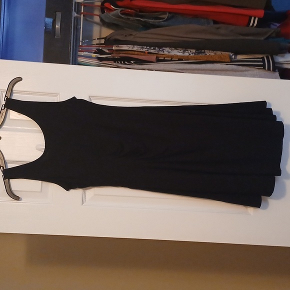 Calvin Klein Black Midi Dress - Body Contouring - Picture 3 of 6